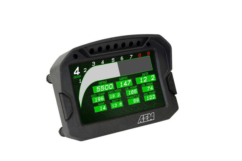 AEM CD-5L Carbon Logging Digital Dash Display 30-5601