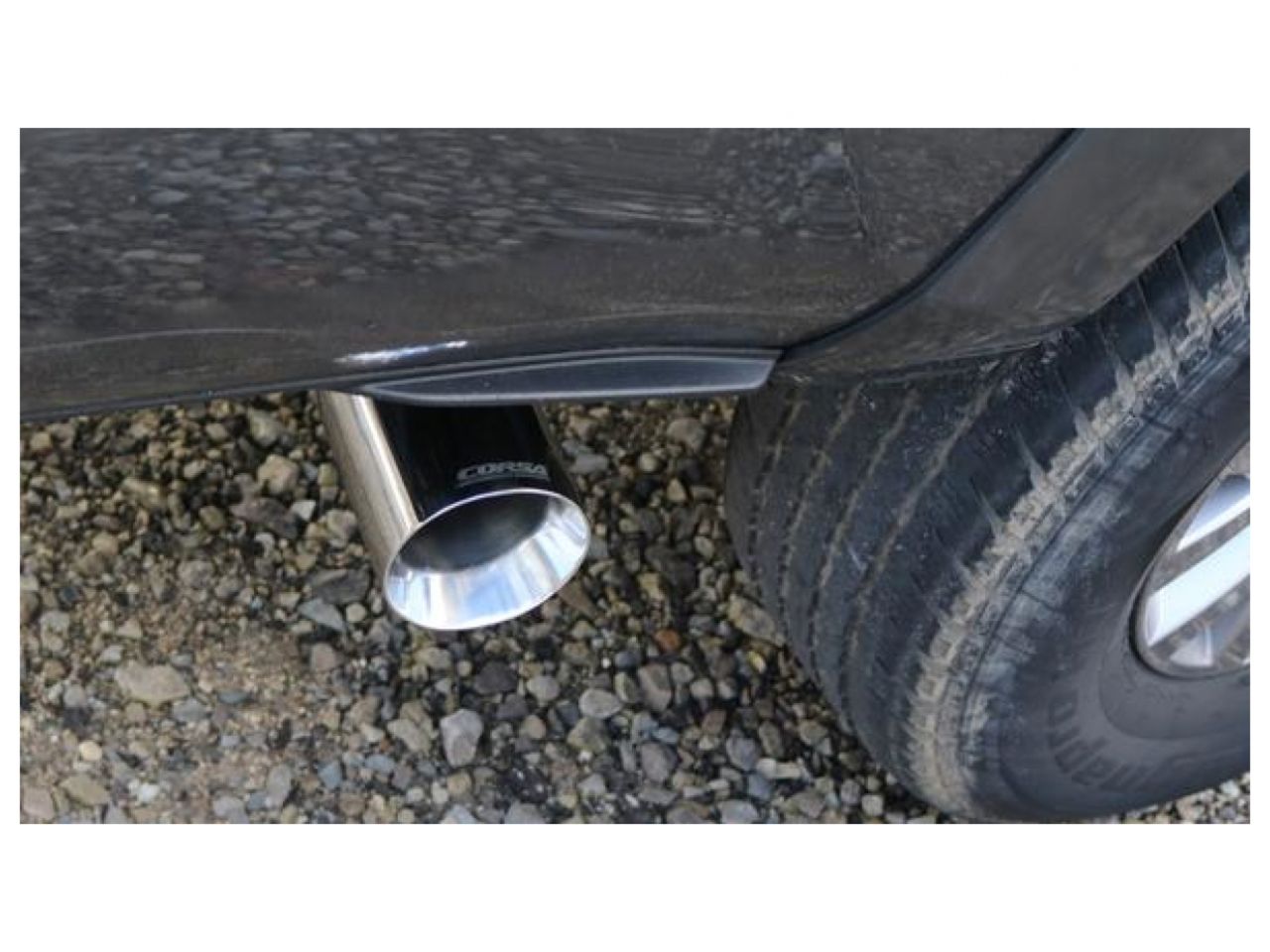 Corsa Performance Corsa 16-18 Toyota Tacoma V6 Sport Cat-Back Single Rear Exit w/ Black