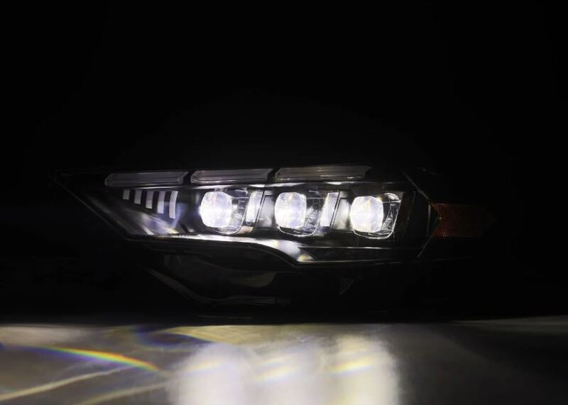 AlphaRex 18-20 Ford Mustang NOVA LED Proj Headlights Black w/Activ Light/Seq Signal/Switch DRL 880264 *Discontinued