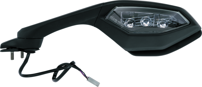 BikeMaster 15-19 Yamaha YZF-R1 15-19 Mirror Left - Black 600555