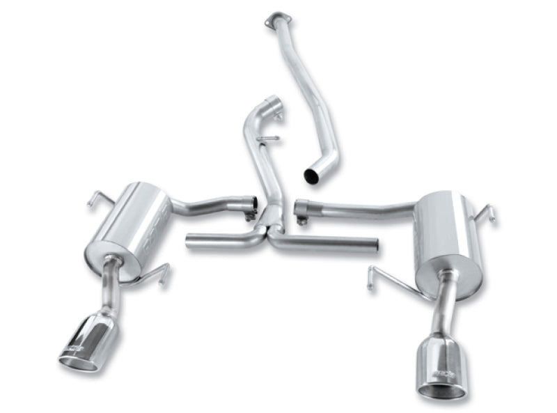 Borla 08-10 Subaru Impreza 2.5i Sedan 4DR SS Catback Exhaust 140324
