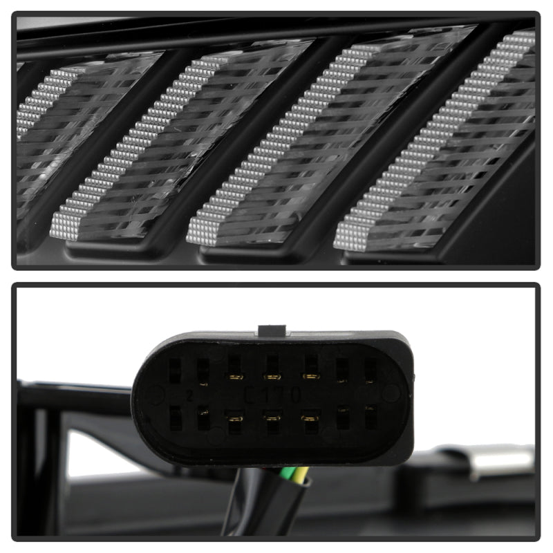 Spyder 13-16 Audi A4/S4 HID Model Only Projector Headlights - Black PRO-YD-AA413HIDSI-BK 5088338