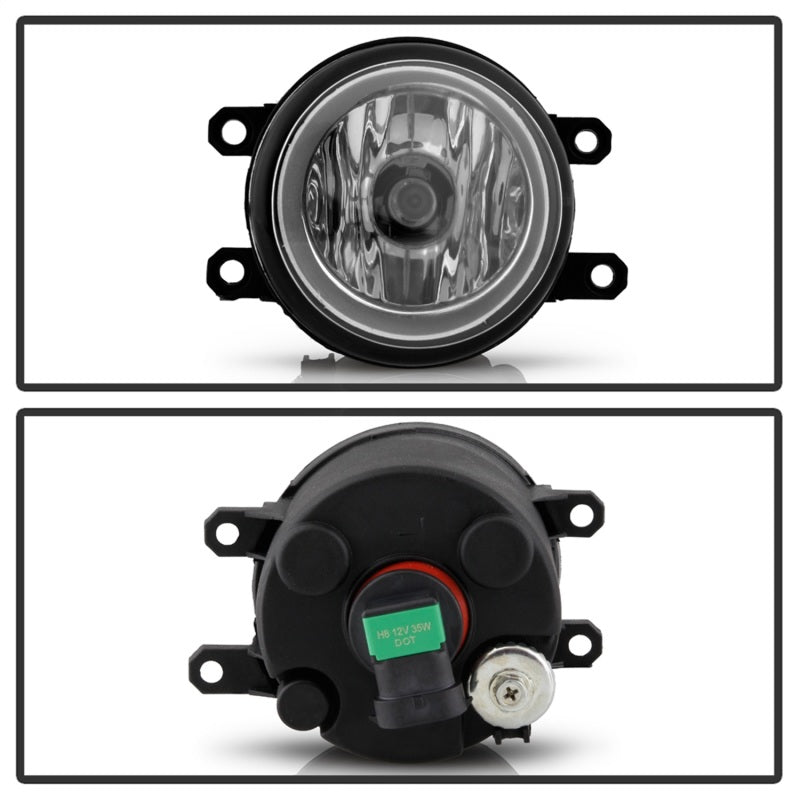 Spyder Toyota Corolla 17 iM Models / Scion 16 iM Models OEM Style Fog Lights w/OEM Fit Switch- Clear 5086372
