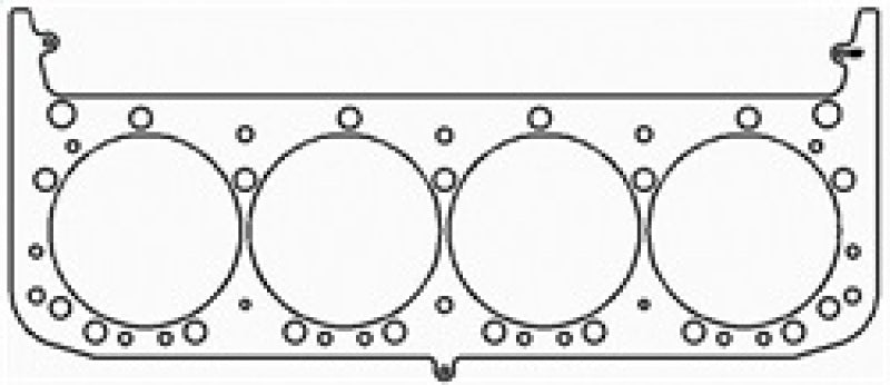 Cometic Gasket Cometic Chevy Gen1 Small Block V8 .050in MLX Cyl Head Gasket-4.220in Bore-All Pro Heads-Round Bore C5551-050