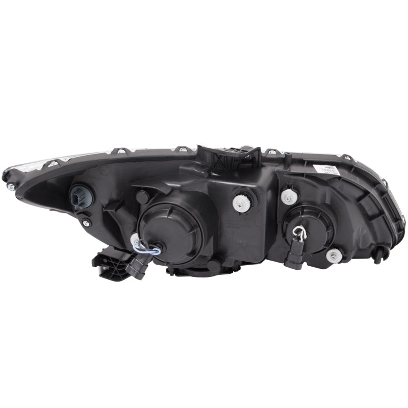 Anzo 2012-2015 Honda Civic Projector Headlights w/ U-Bar Black