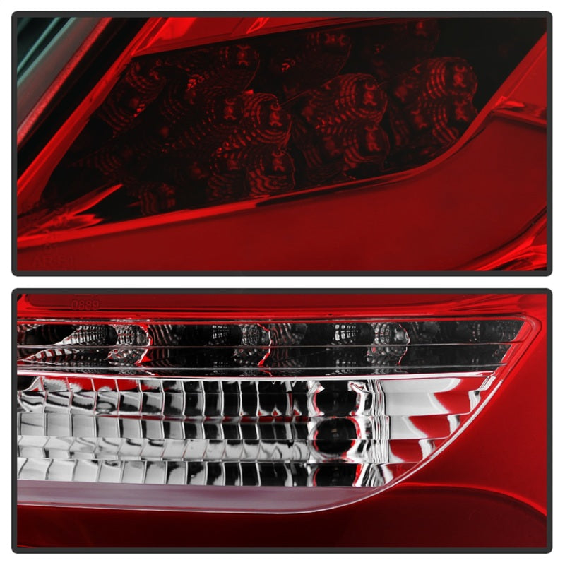 Spyder 12-14 Ford Focus 5DR LED Tail Lights - Red Clear (ALT-YD-FF12-LED-RC) 5085153