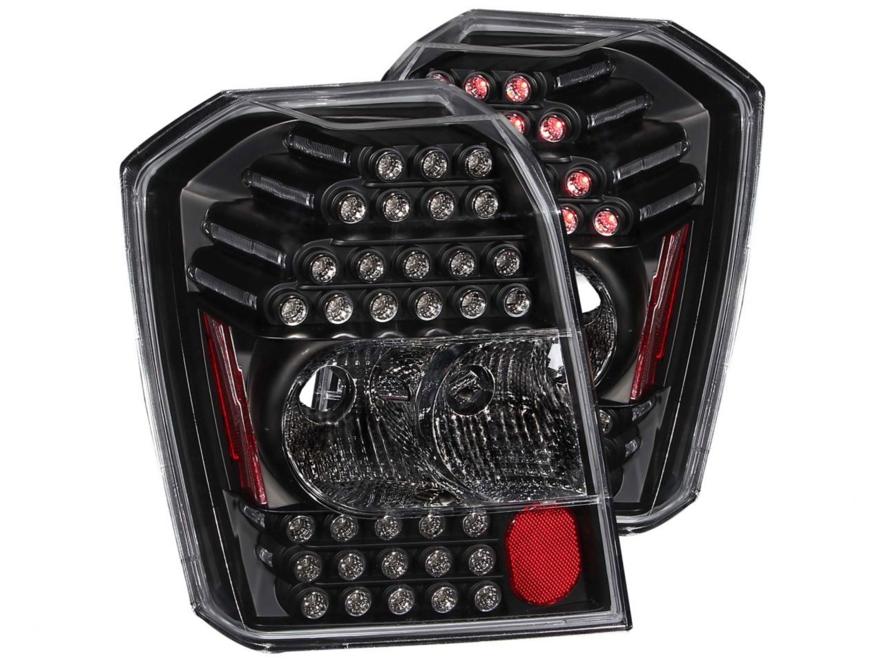 Anzo 2007-2012 Dodge Caliber LED Tail lights Black