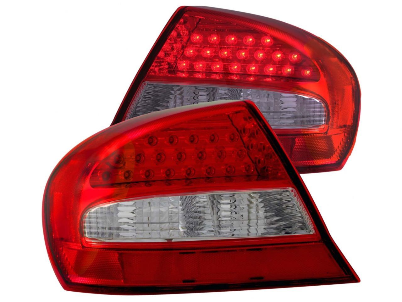 Anzo 2003-2005 Chrysler Sebring LED Tail lights Red/Clear