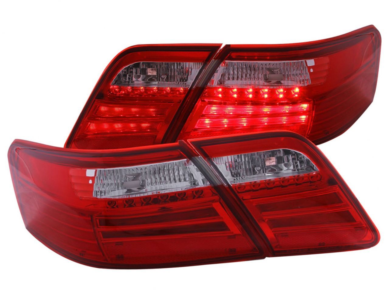 Anzo 2007-2009 Toyota Camry LED Tail lights Red/Clear