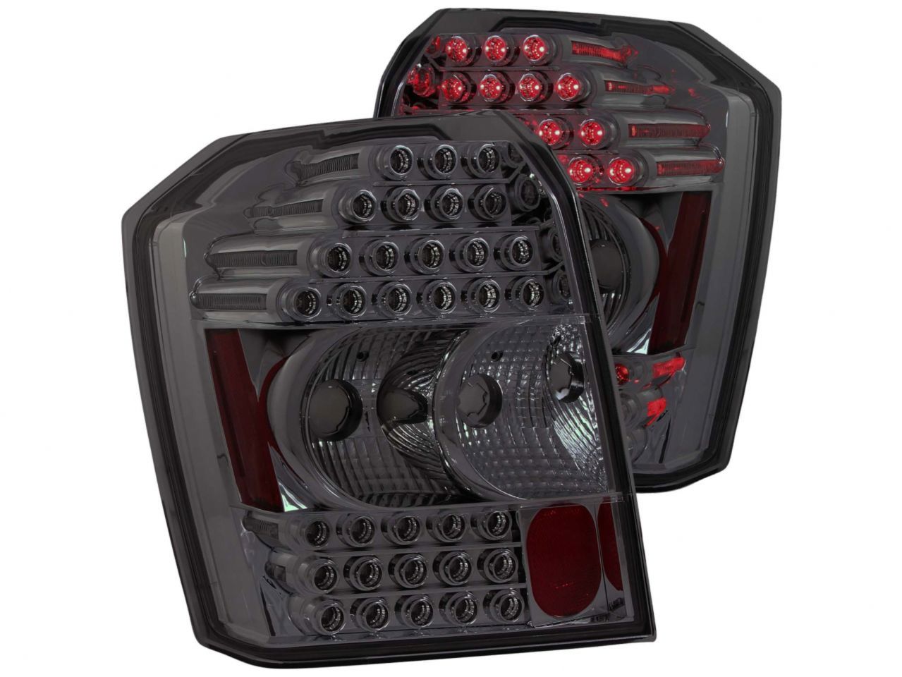 Anzo 2007-2012 Dodge Caliber LED Tail lights Smoke