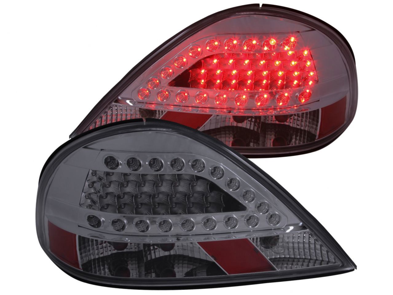 Anzo 1999-2005 Pontiac Grand Am LED Tail lights Smoke