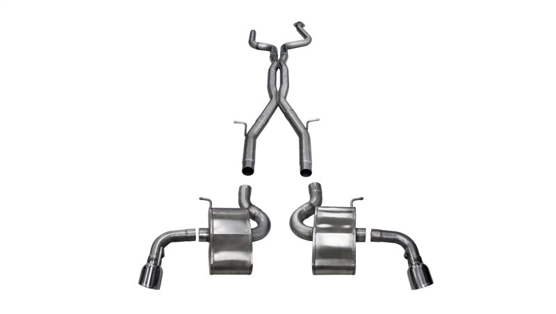 Corsa Performance 16-18 Chevy Camaro SS 6.2L Xtreme 2.75in Cat-Back Dual Rear Exit