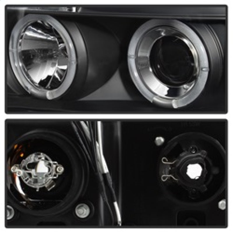 Spyder Toyota Tundra 07-133 Projector Headlights LED Halo LED Blk PRO-YD-TTU07-HL-BK 5012029