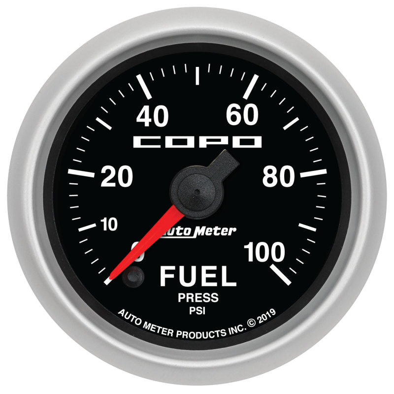 Autometer 52mm 100 PSI Digital Fuel Pressure Gauge Chevrolet COPO Camaro 880878
