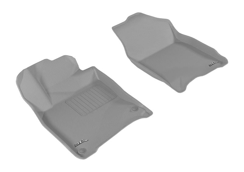 3D MAXpider 2016-2020 Honda Civic Kagu 1st Row Floormat - Gray L1HD07411501