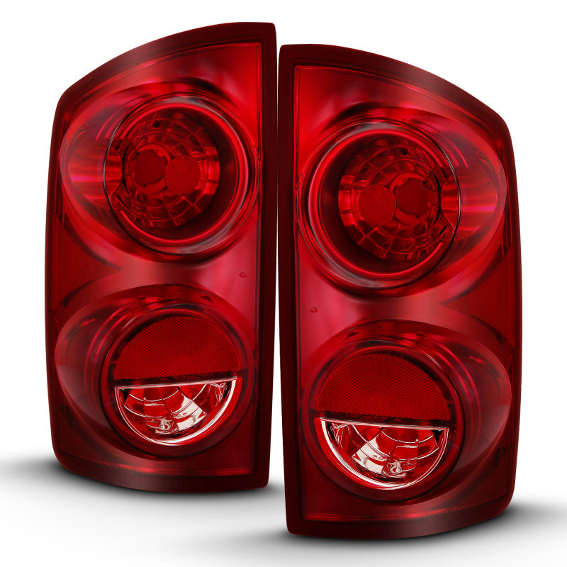 ANZO 2007-2009 Dodge Ram 1500 Tail Light Red Lens (OE) 311309