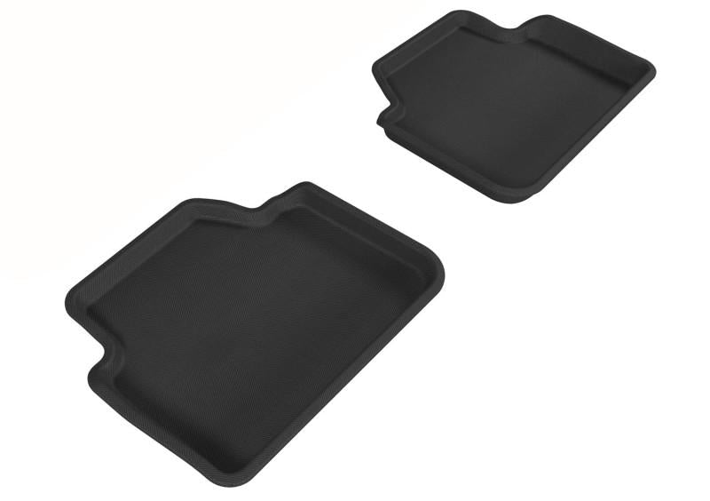3D MAXpider 2006-2011 BMW 3 Series/X3 E90/E83 Kagu 2nd Row Floormats - Gray L1BM00621501