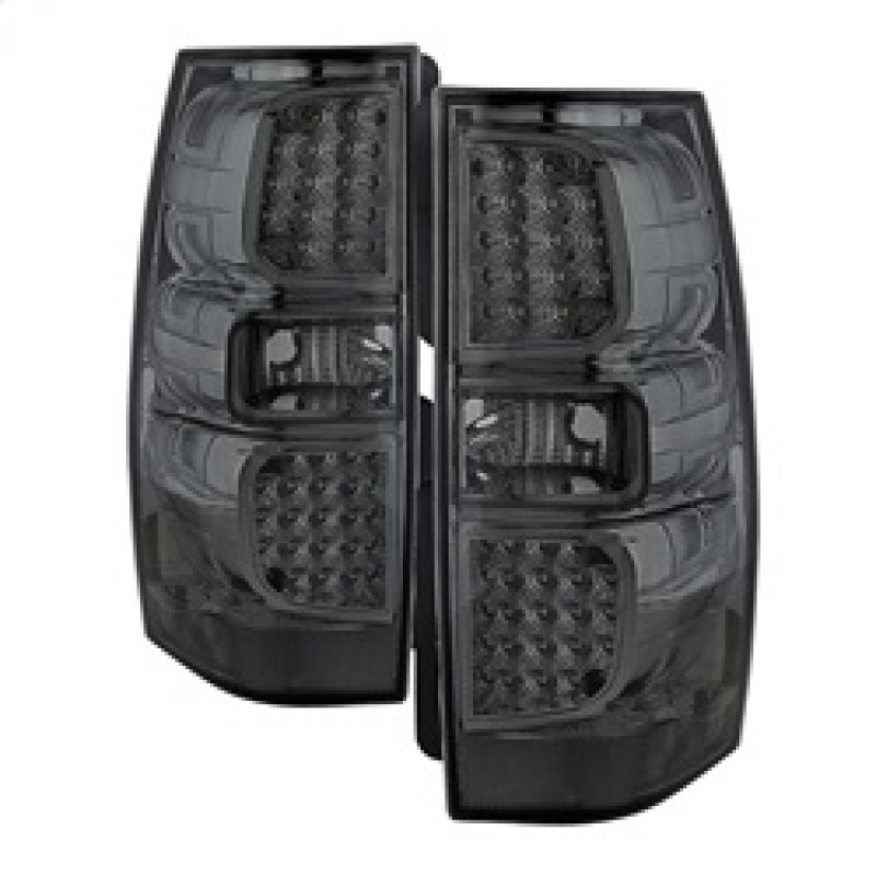 SPYDER Xtune Chevy Suburban/GMC Yukon/Yukon Denali 07-14 LED Tail Lights Smoked ALT-JH-CSUB07-LED-G2-SM 9033933