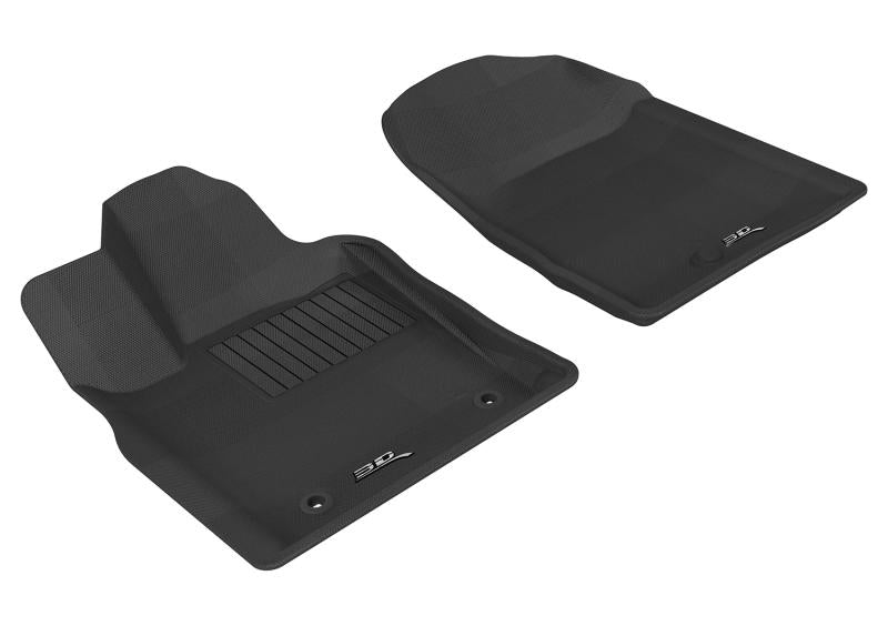3D MAXpider 2011-2012 Dodge/Jeep Durango/Grand Cherokee Kagu 1st Row Floormat - Gray L1DG00611501