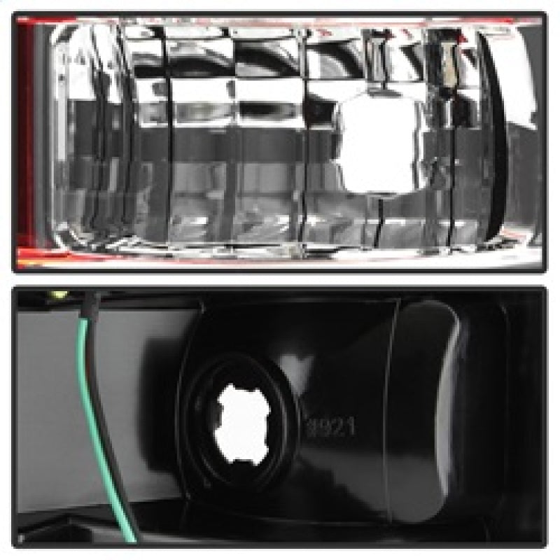 Spyder 09-14 Ford F150 V2 Light Bar LED Tail Lights - Red Clear (ALT-YD-FF15009V2-LBLED-RC) 5084224