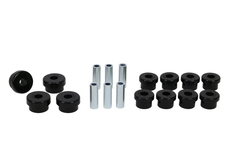 Whiteline Plus 88-00 Honda Civic / 88-9/95 CRX Rear Control Arm - Lower Inner & Outer Bushing Kit W62005