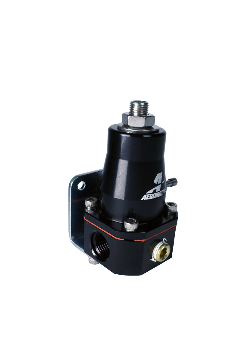 Aeromotive EFI Regulator, Billet, 2x -6 Inlet & -6 Return, (Black Anodized)