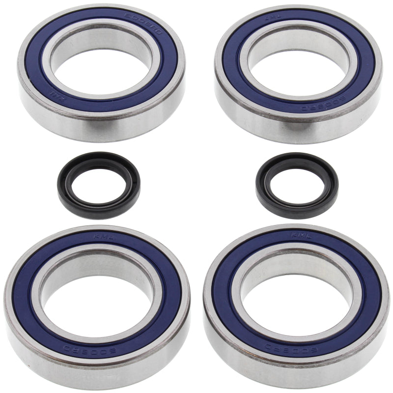 All Balls Racing 83-84 Kawasaki KLT200C Wheel Bearing Kit Rear 25-1128