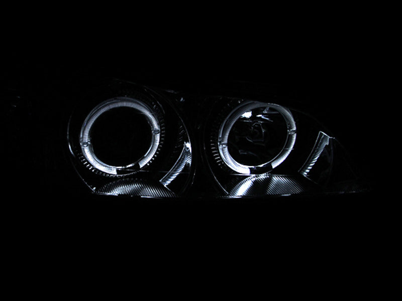 Anzo 2000-2004 Infiniti I30 Projector Headlights w/ Halo Chrome