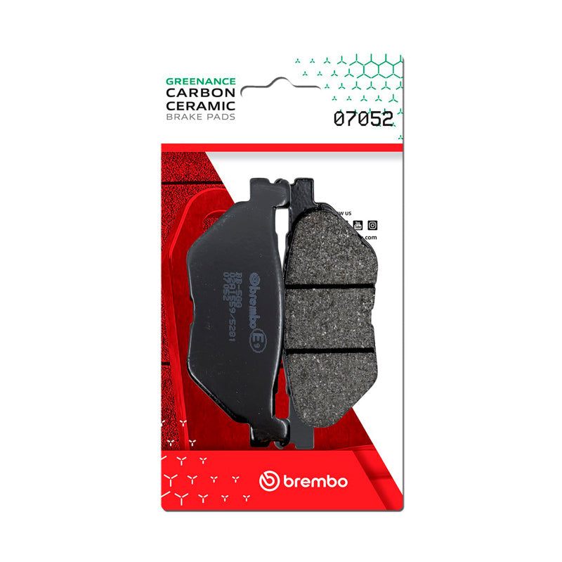 Brembo OE Yamaha Tmax Carbon Ceramic Brake Pad - Rear 07052