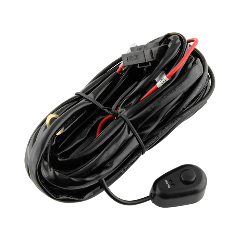 SPYDER Xtune Univerial Switch w/ 3 Meter Wiring For LED Light Bar LLB-3M-SW 9026775