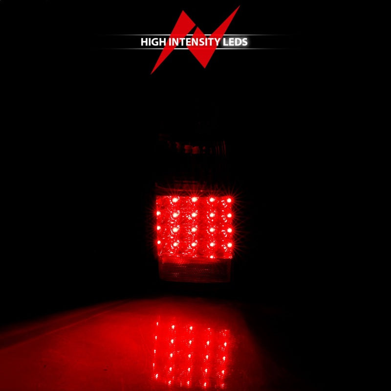 Anzo 2001-2002 Toyota 4 Runner LED Tail lights Red/Clear