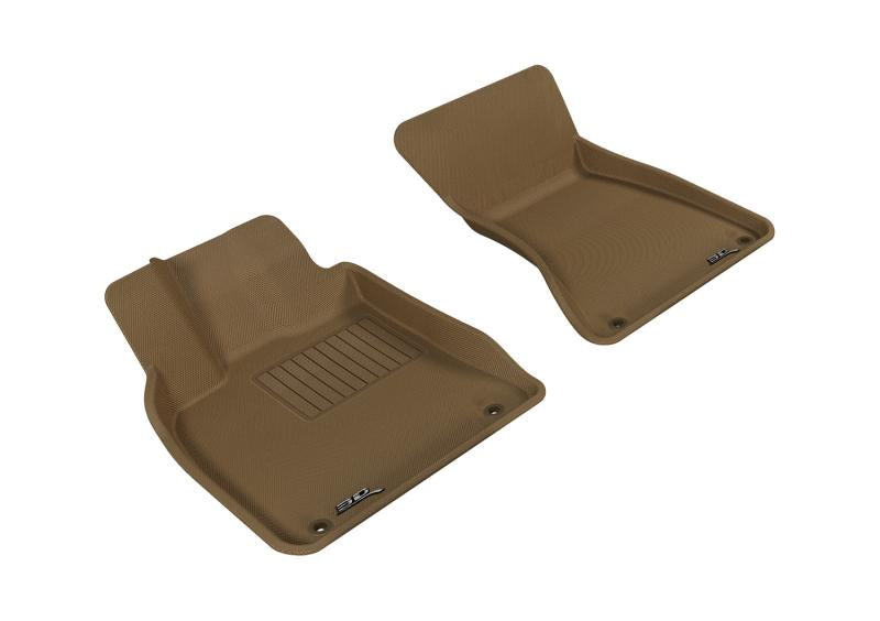 3D MAXpider 2009-2017 Audi Q5/SQ5 Kagu 1st Row Floormat - Tan L1AD00911502