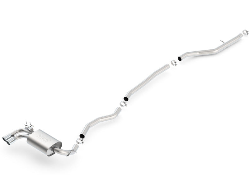 Borla 12-15 BMW 328i Sedan 2.0L AT/MT RWD Dual Left Rear Exit Catback Exhaust 140509