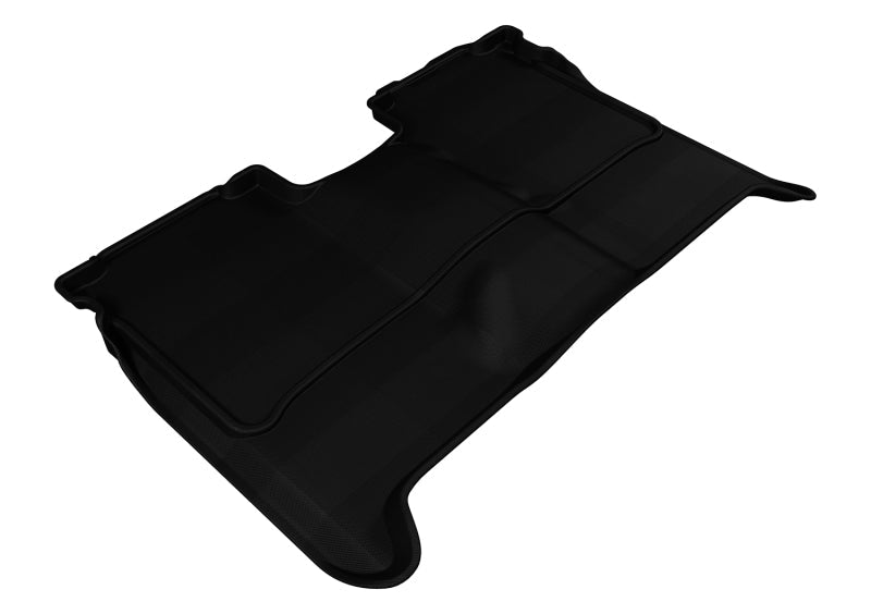 3D MAXpider 2004-2015 Nissan Titan Crew Cab Kagu 2nd Row Floormats - Black L1NS06321509