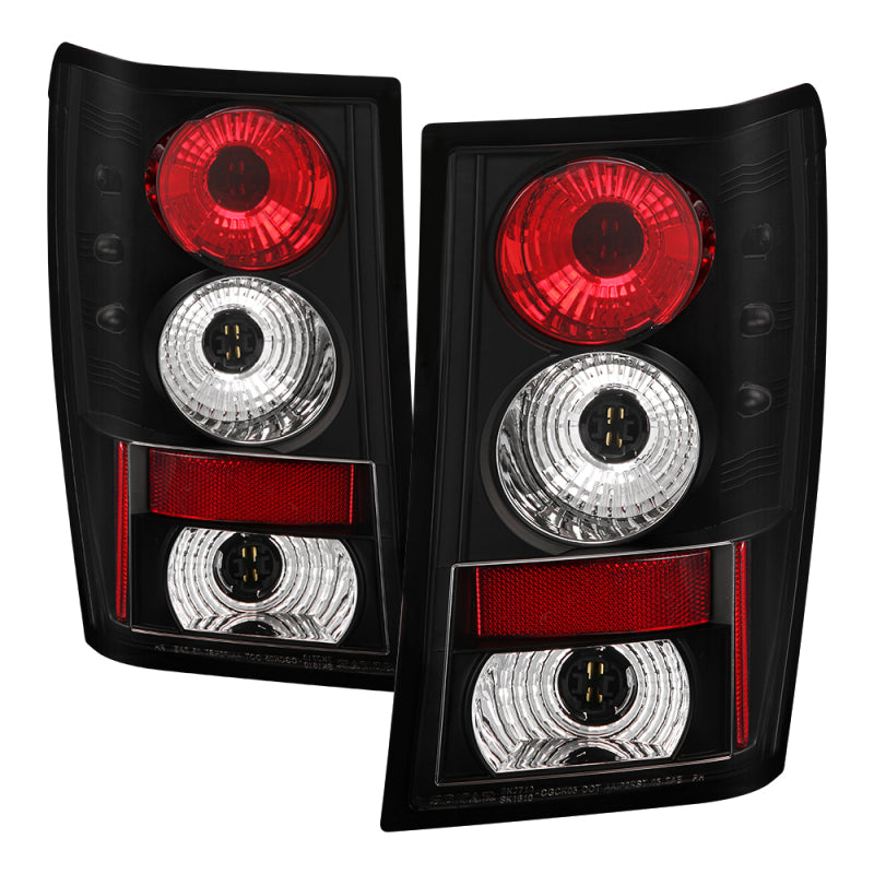 Spyder Jeep Grand Cherokee 05-06 Euro Style Tail Lights Black ALT-YD-JGC05-BK 5005502