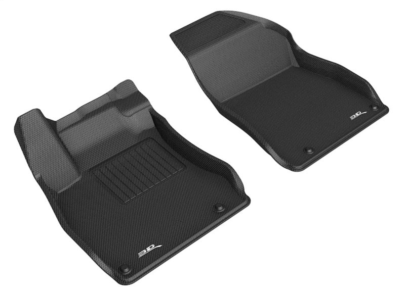 3D MAXpider 20-21 Nissan Sentra Kagu 1st Row Floormat - Black L1NS12911509