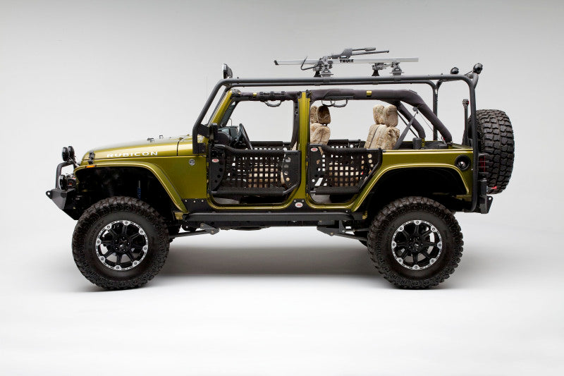 Body Armor 4x4 07-18 Jeep Wrangler JK 4 Door Cargo Roof Rack Box 2 Of 2 JK-6124-2
