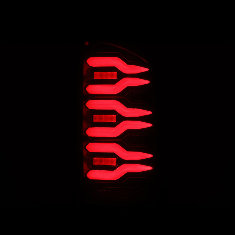 AlphaRex 07-08 Dodge Ram1500/07-09 Dodge Ram 2500+3500 Luxx-Series LED Tail Lights(Pair) Black/Red 641060 *Discontinued