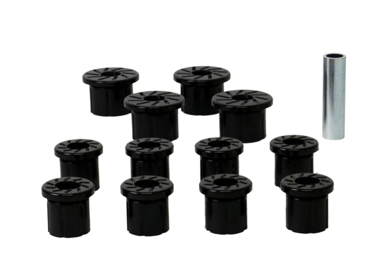 Whiteline 84-89 Toyota 4Runner/Pickup Rear Leaf Spring Shackle Bushing Kit W73469