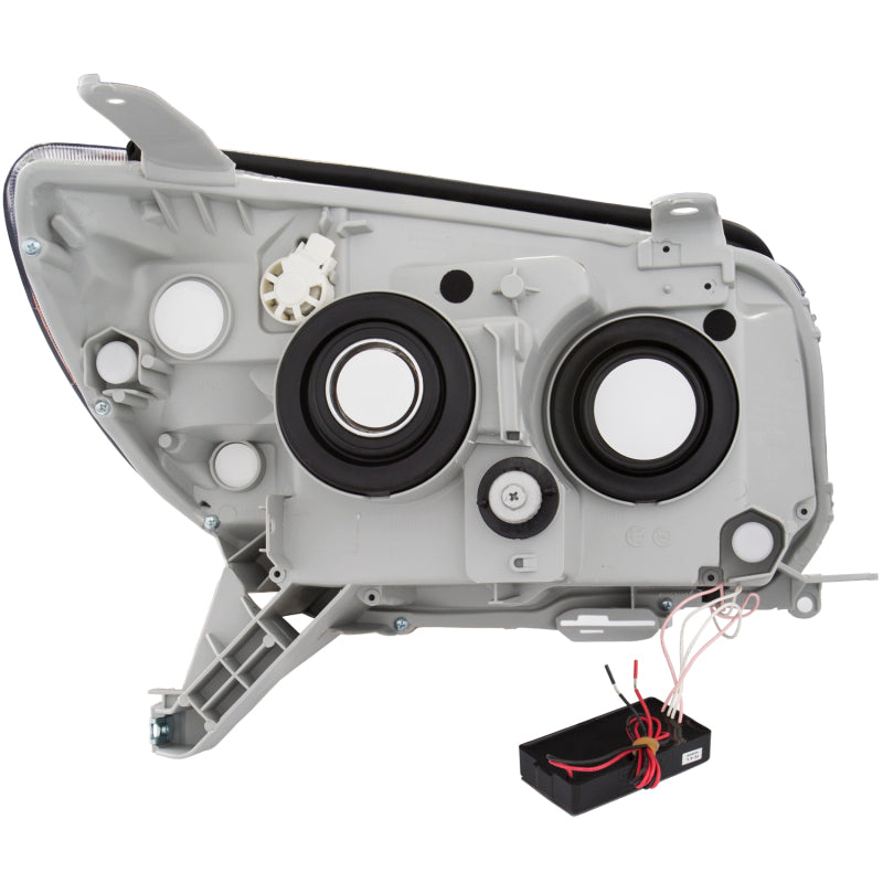 Anzo 2006-2009 Toyota 4Runner Projector Headlights w/ Halo Chrome