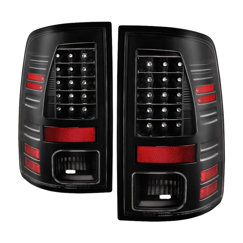 Spyder Dodge Ram 1500 09-18/2500/3500 10-18 LED Tail Lights - Incandescent Model Only - Black 5085900