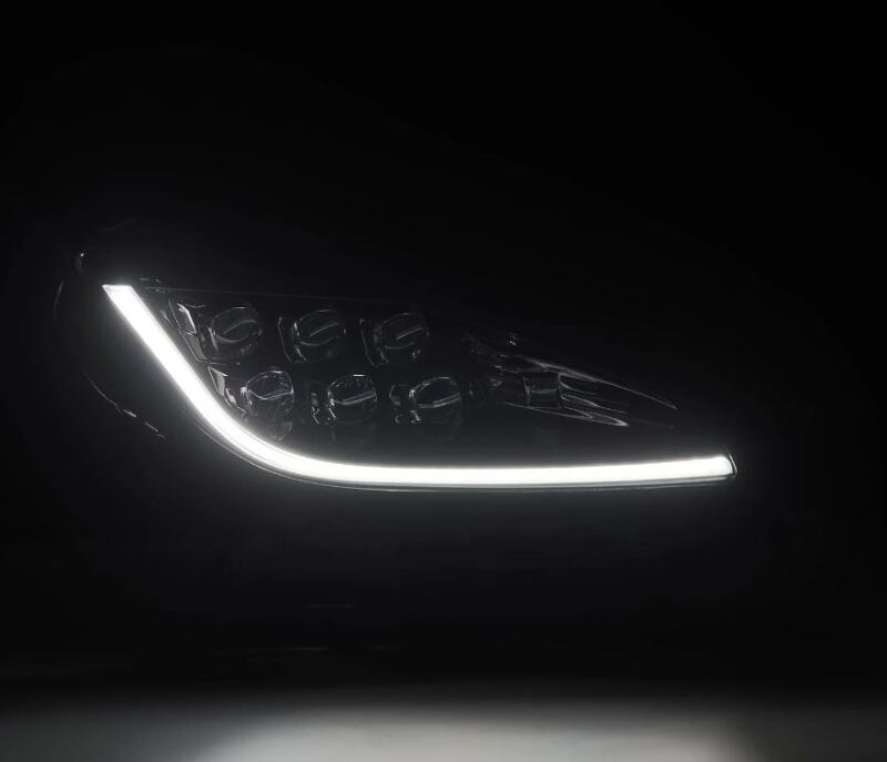 AlphaRex 21-23 Toyota GR86 / Subaru BRZ NOVA-Series LED Projector Headlights - Alpha Black 880875 *Discontinued