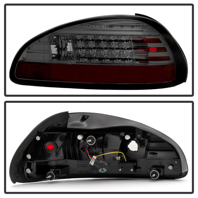 Spyder Pontiac Grand Prix 97-03 LED Tail Lights Smoke ALT-YD-PGP97-LED-SM 5007179