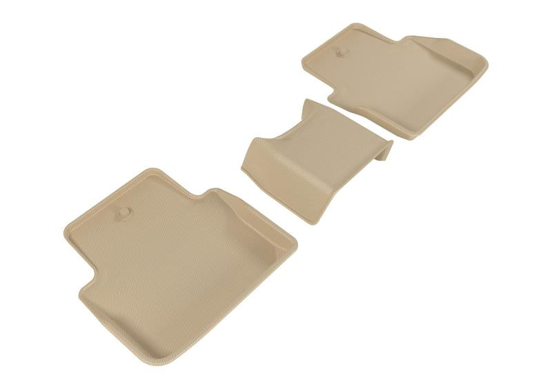3D MAXpider 2015-2020 Acura TLX Kagu 2nd Row Floormats - Tan L1AC00921502