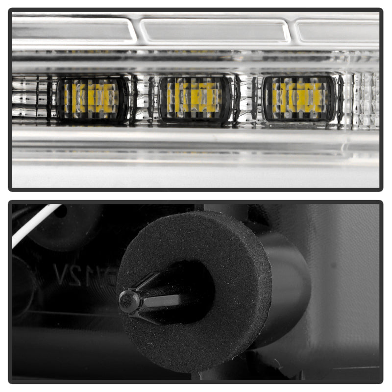 Spyder Chevy Camaro 16-18 Halogen LED Tail Lights Chrome ALT-YD-CCAM16HAL-SEQ-C 5087225