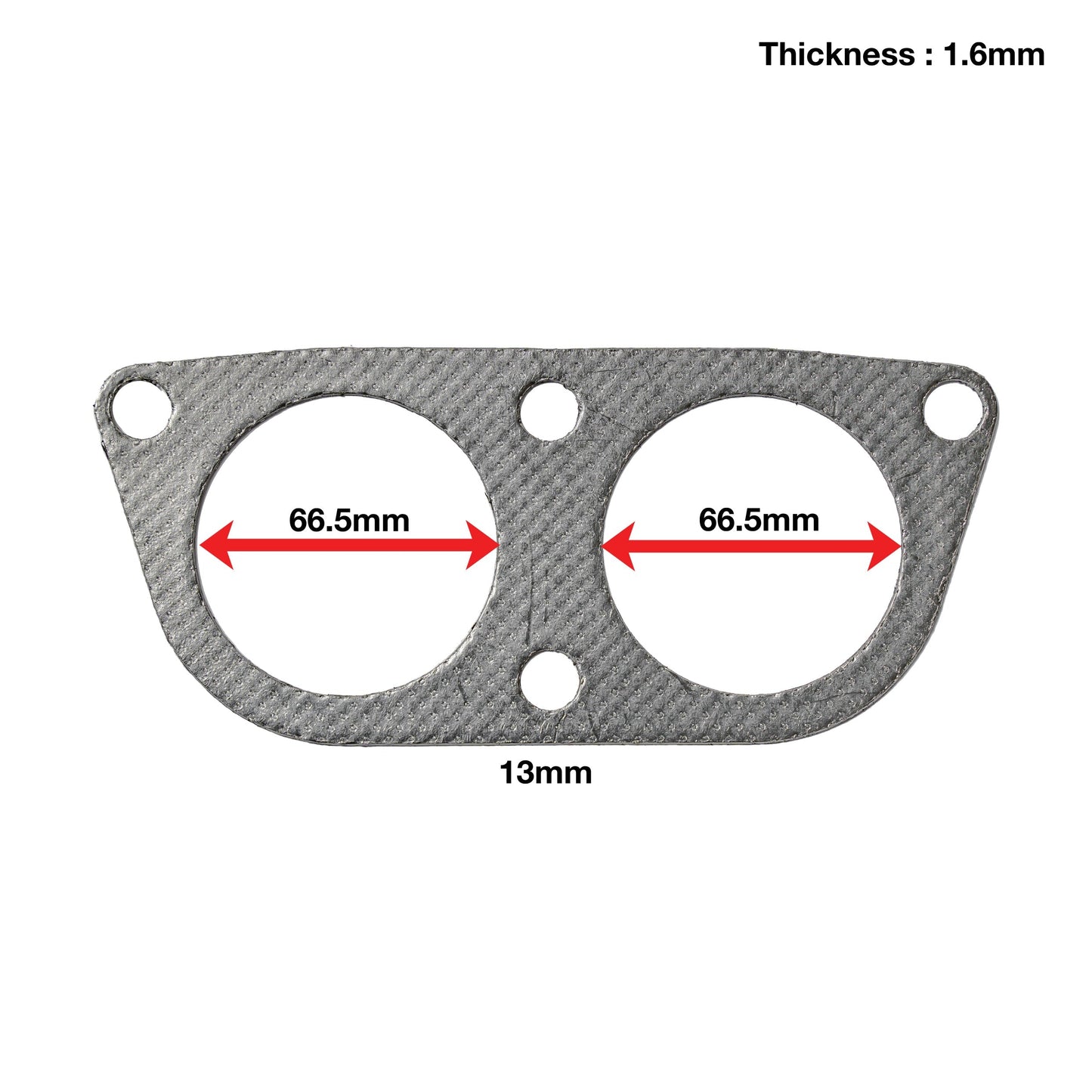 APEXi A'PEXi - Exhaust Gasket (Two Bolt) - Replacement