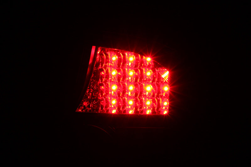 Anzo 2004-2005 Honda Civic LED Tail lights Black