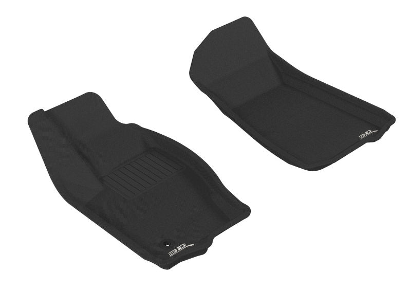 3D MAXpider 2005-2010 Jeep Grand Cherokee Kagu 1st Row Floormat - Black L1JP00111509