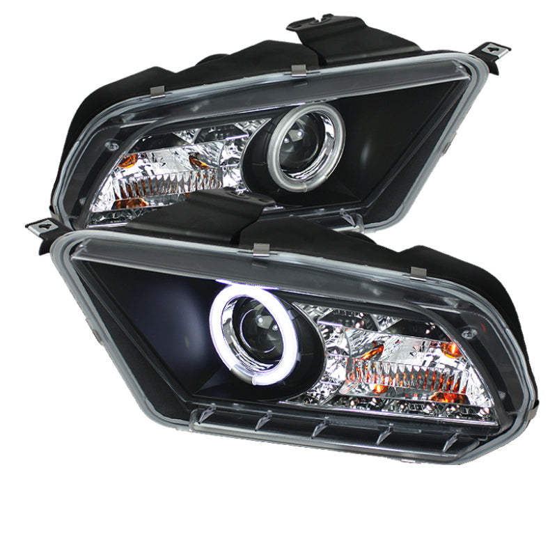 SPYDER Ford Mustang 10-13 Projector Halogen Model- CCFL Halo DRL Blk PRO-YD-FM2010-CCFL-DRL-BK 5039330