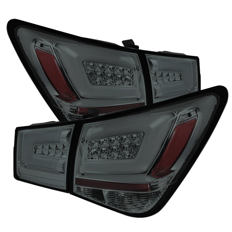 SPYDER Chevy Cruze 2011-2014 Light Bar LED Tail Lights Smoke ALT-YD-CCRZ11-LBLED-SM 5076632